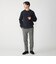 【SHIPS別注】FRED PERRY: シングル ティップ ワッフル ニット
