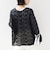 【WEB限定】〈手洗い可能〉チュール フェザー レース 羽織