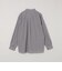SHIPS any: LIM BLESS ソリッド / ストライプ バンドカラー シャツ 26AW◇