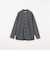 SHIPS any: LIM BLESS ソリッド / ストライプ バンドカラー シャツ 26AW◇