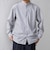 SHIPS any: LIM BLESS ソリッド / ストライプ バンドカラー シャツ 26AW◇