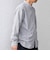 SHIPS any: LIM BLESS ソリッド / ストライプ バンドカラー シャツ 26AW◇