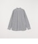 SHIPS any: LIM BLESS ソリッド / ストライプ バンドカラー シャツ 26AW◇
