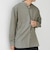 SHIPS any: LIM BLESS ソリッド / ストライプ バンドカラー シャツ 26AW◇
