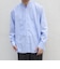 SHIPS any: LIM BLESS ソリッド / ストライプ バンドカラー シャツ 26AW◇