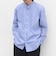 SHIPS any: LIM BLESS ソリッド / ストライプ バンドカラー シャツ 26AW◇