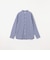 SHIPS any: LIM BLESS ソリッド / ストライプ バンドカラー シャツ 26AW◇