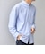 SHIPS any: LIM BLESS ソリッド / ストライプ バンドカラー シャツ 26AW◇