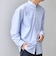 SHIPS any: LIM BLESS ソリッド / ストライプ バンドカラー シャツ 26AW◇