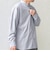 SHIPS any: LIM BLESS ソリッド / ストライプ バンドカラー シャツ 26AW◇