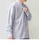 SHIPS any: LIM BLESS ソリッド / ストライプ バンドカラー シャツ 26AW◇
