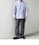 SHIPS any: LIM BLESS ソリッド / ストライプ バンドカラー シャツ 26AW◇