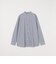 SHIPS any: LIM BLESS ソリッド / ストライプ バンドカラー シャツ 26AW◇