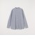 SHIPS any: LIM BLESS ソリッド / ストライプ バンドカラー シャツ 26AW◇
