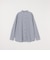 SHIPS any: LIM BLESS ソリッド / ストライプ バンドカラー シャツ 26AW◇