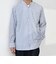 SHIPS any: LIM BLESS ソリッド / ストライプ バンドカラー シャツ 26AW◇