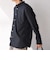 SHIPS any: LIM BLESS ソリッド / ストライプ バンドカラー シャツ 26AW◇