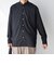 SHIPS any: LIM BLESS ソリッド / ストライプ バンドカラー シャツ 26AW◇
