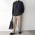 SHIPS any: LIM BLESS ソリッド / ストライプ バンドカラー シャツ 26AW◇
