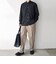 SHIPS any: LIM BLESS ソリッド / ストライプ バンドカラー シャツ 26AW◇