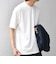 SHIPS any: JAPAN MADE クリアベアスムース スロープネック ジャケット Tシャツ