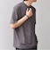 SHIPS any: JAPAN MADE クリアベアスムース スロープネック ジャケット Tシャツ