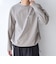 SHIPS any: SORONA(R) ストレッチ ジャージー スピンドル ポケット Tシャツ (ロンT)◇