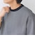 SHIPS any: デザインリブ ハイゲージ ポンチ マイクロ ボーダー Tシャツ (ロンT)◇