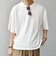 SHIPS any: ワッフル リラックス クルーネック Tシャツ◇
