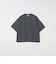 SHIPS any: ワッフル リラックス クルーネック Tシャツ◇