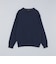 SHIPS:〈洗濯機可能〉 コットン カシミヤ ソリッド クルーネック ニット