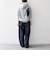 《一部追加予約》【WEB限定/SHIPS any別注】THE KNiTS:〈洗濯機可能〉ロゴプリント フーディー パーカー