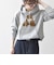 《一部追加予約》【WEB限定/SHIPS any別注】THE KNiTS:〈洗濯機可能〉ロゴプリント フーディー パーカー