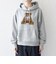 《一部追加予約》【WEB限定/SHIPS any別注】THE KNiTS:〈洗濯機可能〉ロゴプリント フーディー パーカー