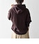 《一部追加予約》【WEB限定/SHIPS any別注】THE KNiTS:〈洗濯機可能〉ロゴプリント フーディー パーカー