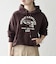 《一部追加予約》【WEB限定/SHIPS any別注】THE KNiTS:〈洗濯機可能〉ロゴプリント フーディー パーカー