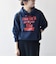 《一部追加予約》【WEB限定/SHIPS any別注】THE KNiTS:〈洗濯機可能〉ロゴプリント フーディー パーカー