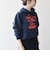 《一部追加予約》【WEB限定/SHIPS any別注】THE KNiTS:〈洗濯機可能〉ロゴプリント フーディー パーカー