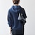 《一部追加予約》【WEB限定/SHIPS any別注】THE KNiTS:〈洗濯機可能〉ロゴプリント フーディー パーカー