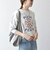 【SHIPS any別注】THE KNiTS:〈洗濯機可能〉ロゴ プリント スウェット
