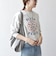 【SHIPS any別注】THE KNiTS:〈洗濯機可能〉ロゴ プリント スウェット