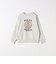 【SHIPS any別注】THE KNiTS:〈洗濯機可能〉ロゴ プリント スウェット