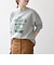 【SHIPS any別注】THE KNiTS:〈洗濯機可能〉ロゴ プリント スウェット