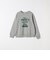 【SHIPS any別注】THE KNiTS:〈洗濯機可能〉ロゴ プリント スウェット