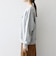 【SHIPS any別注】THE KNiTS:〈洗濯機可能〉ロゴ プリント スウェット