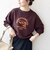 【SHIPS any別注】THE KNiTS:〈洗濯機可能〉ロゴ プリント スウェット