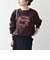 【SHIPS any別注】THE KNiTS:〈洗濯機可能〉ロゴ プリント スウェット
