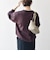 【SHIPS any別注】THE KNiTS:〈洗濯機可能〉ロゴ プリント スウェット