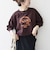 【SHIPS any別注】THE KNiTS:〈洗濯機可能〉ロゴ プリント スウェット