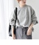 〈手洗い可能〉AQUA カシミヤ ミックス ドルマン ニット